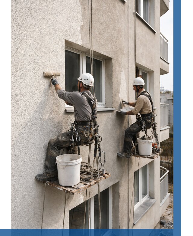 Нанесение короеда на фасад в Норильске от 467 р. | ВЫСОТНИК-Нрл