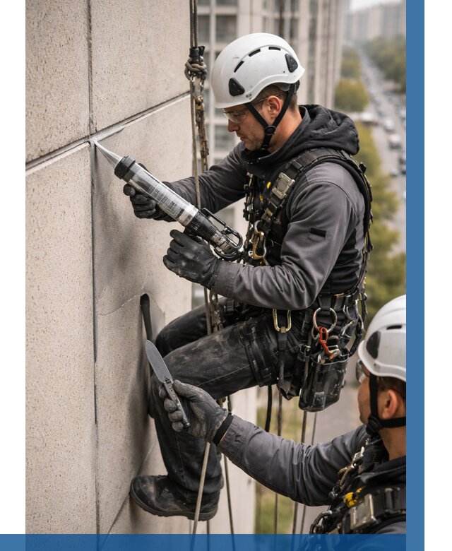 Первичная герметизация швов в Норильске от 623 р. | ВЫСОТНИК-Нрл