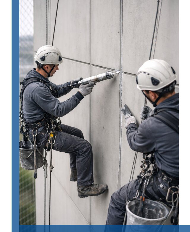 Первичная герметизация швов фасадов и кровель в Норильске