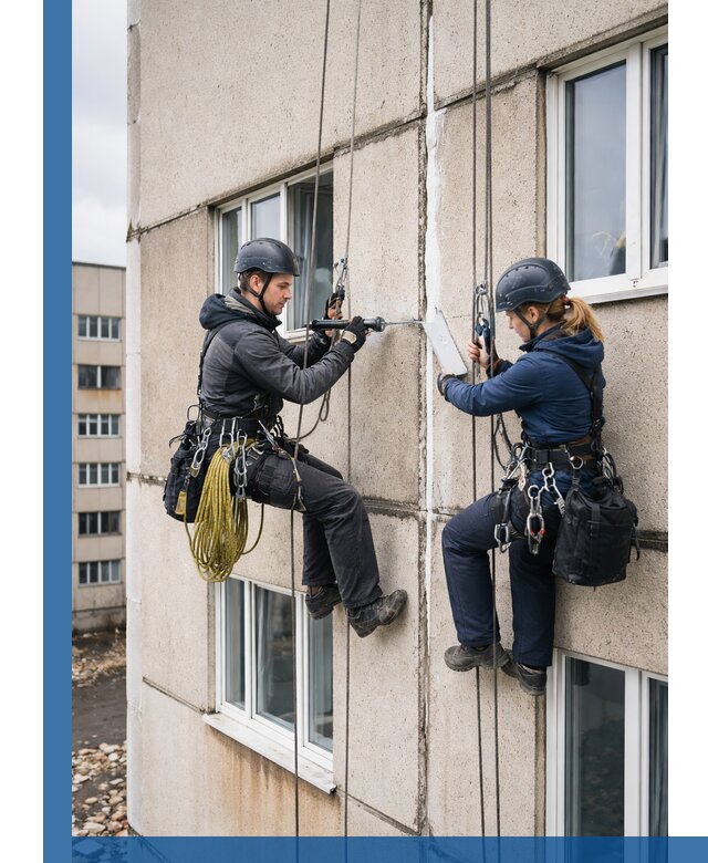 Герметизация межпанельных швов тёплым швом в Норильске