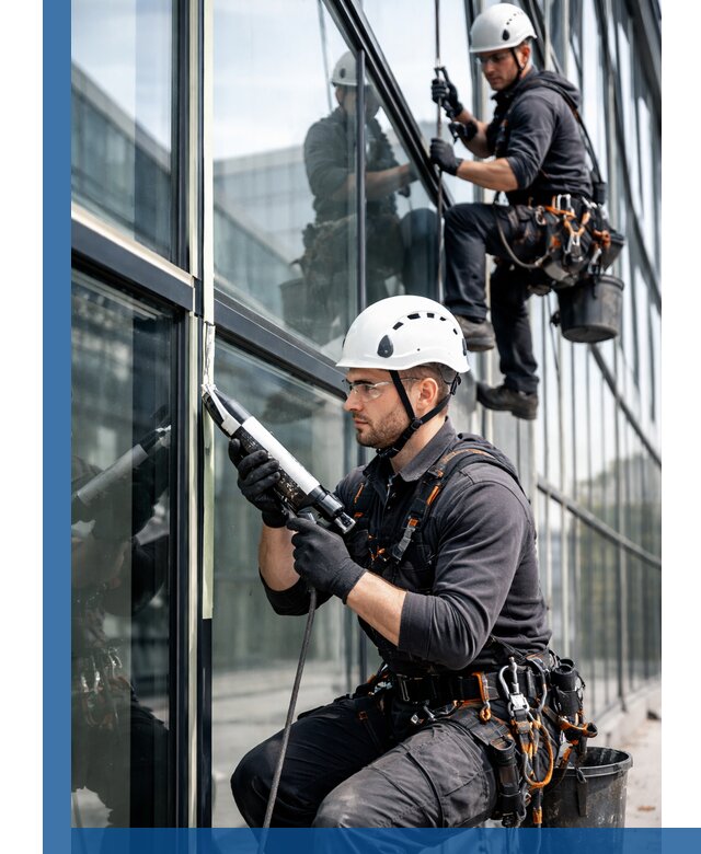 Герметизация витражных швов в Норильске для зданий и фасадов