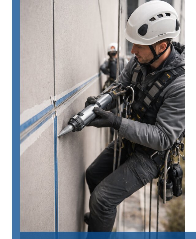 Герметизация стыков фасадных панелей в Норильске качественно и быстро