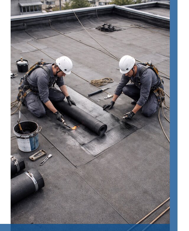 Ремонт мягкой кровли под ключ в Норильске от 727 р. | ВЫСОТНИК-Нрл