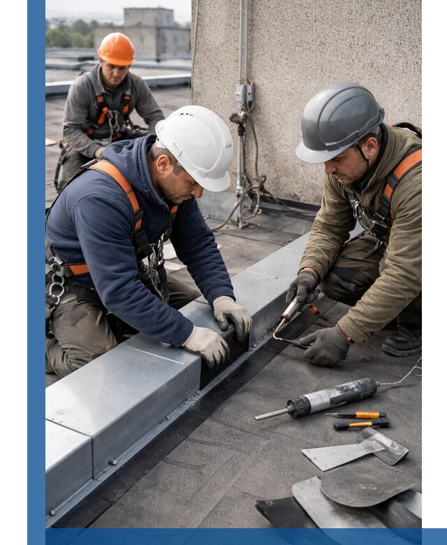 Ремонт кровельных примыканий в Норильске профессионально