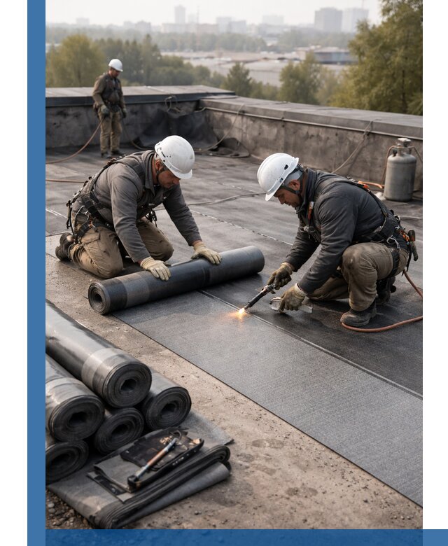 Монтаж мягкой кровли в Норильске профессионально и надежно