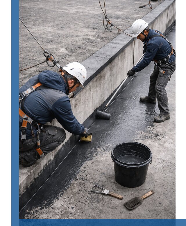 Гидроизоляция кровли жидкой резиной профессионально в Норильске