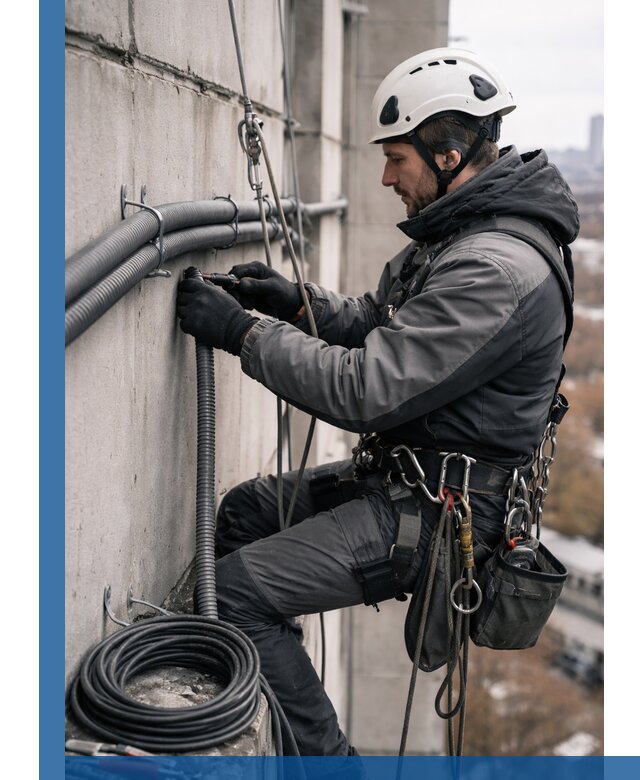 Профессиональный монтаж гофры для кабеля в Норильске с гарантией