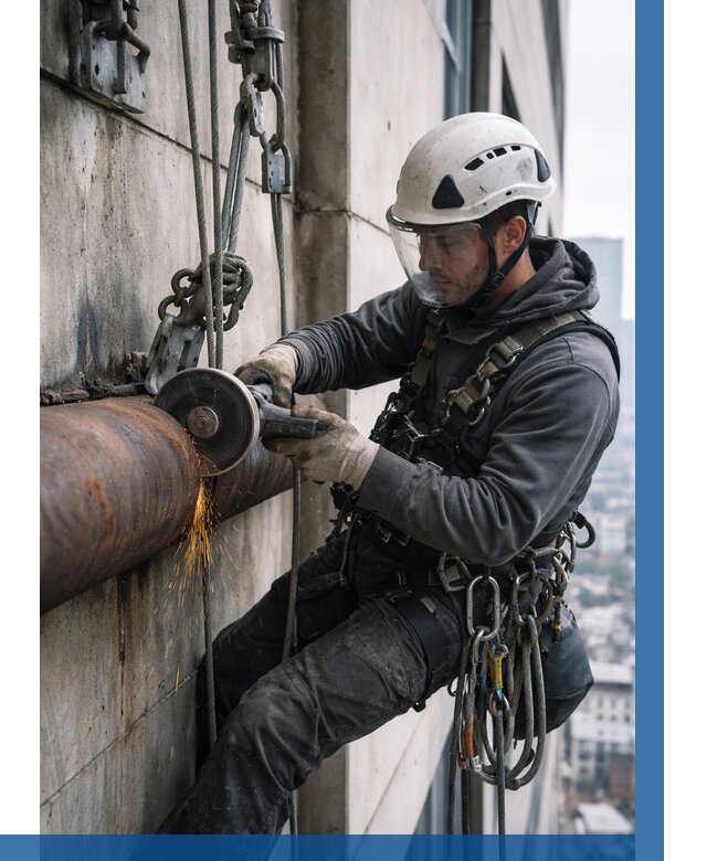 Резка металла на высоте в Норильске по цене от 4673 р. | ВЫСОТНИК-Нрл