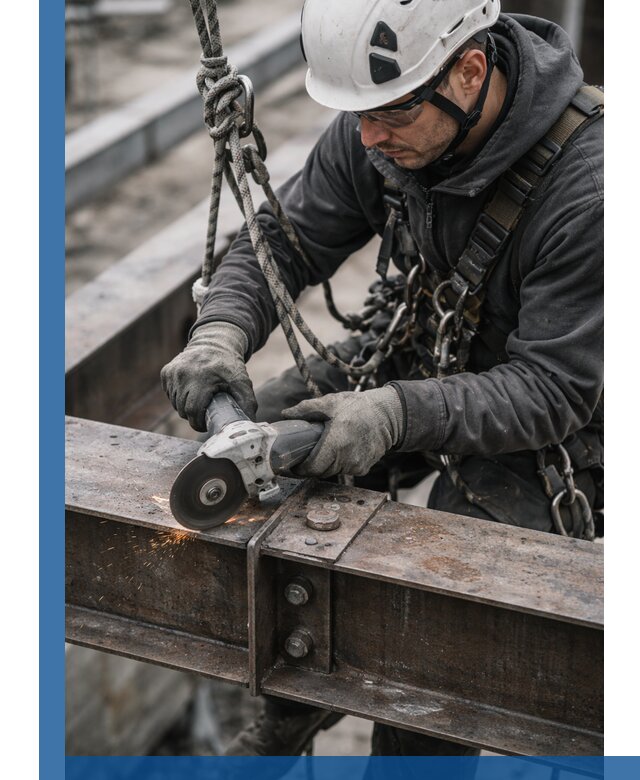 Резка металла на высоте в Норильске для зданий и конструкций