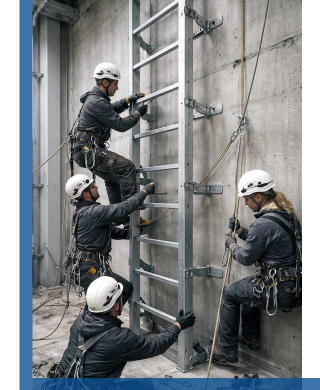 Монтаж металлических лестниц в Норильске под ключ со гарантией