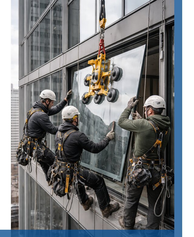 Фасадное остекление зданий под ключ в Норильске от 10385 р. | ВЫСОТНИК-Нрл