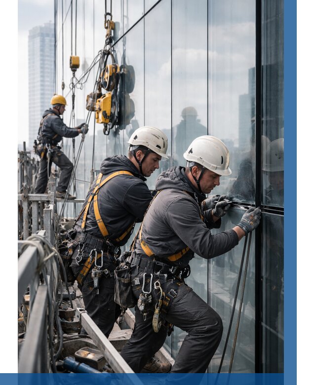 Структурное остекление фасадов в Норильске от 9866 р. | ВЫСОТНИК-Нрл