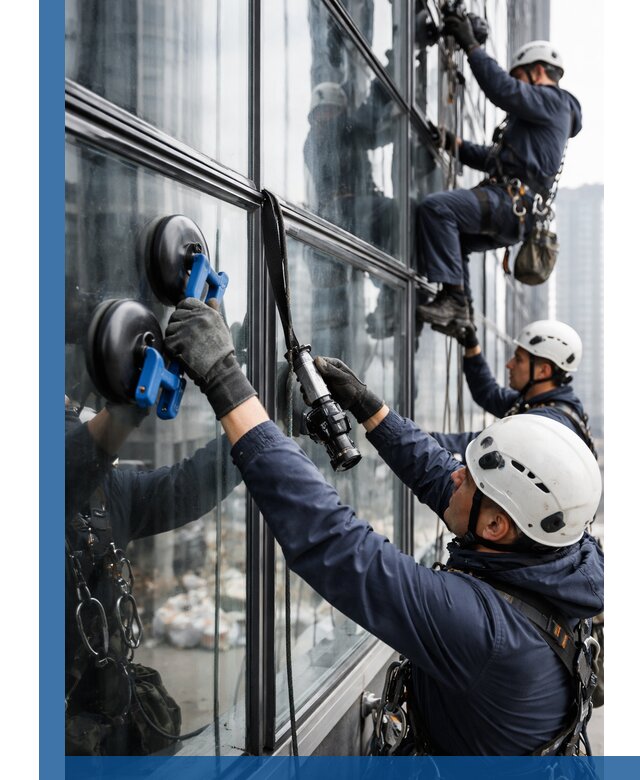 Радиусное остекление фасадов под ключ в Норильске с гарантиями