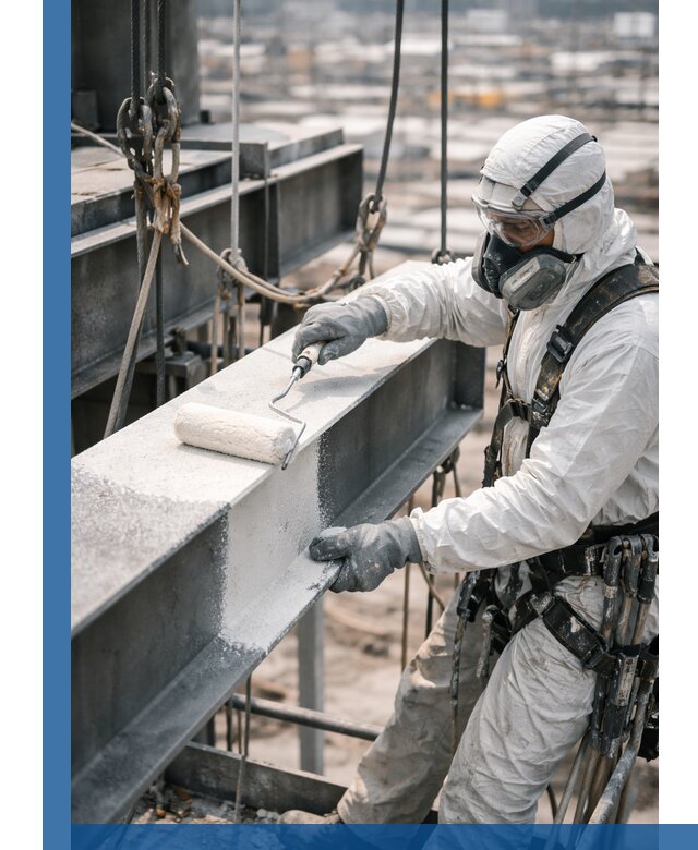 Профессиональная огнезащитная обработка металлоконструкций в Норильске