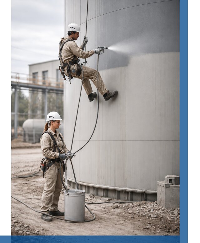 Покраска резервуаров в Норильске от 1246 р. | ВЫСОТНИК-Нрл — заказать