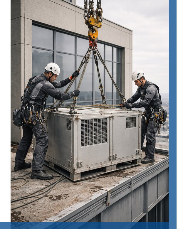 Такелажные работы на высоте в Норильске от 8308 р. | ВЫСОТНИК-Нрл