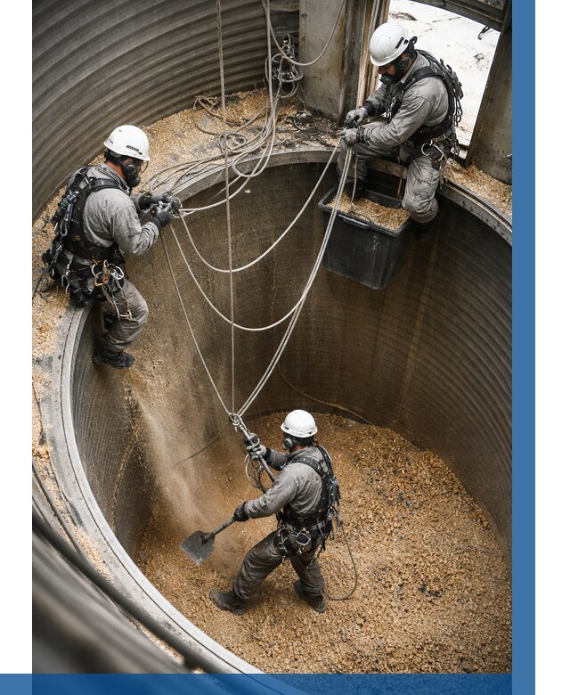 Чистка зерновых бункеров в Норильске от 12462 р. | ВЫСОТНИК-Нрл