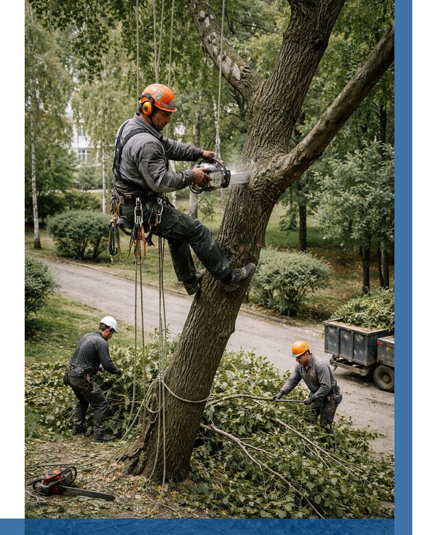 Кронирование деревьев в Норильске от 6750 р. | ВЫСОТНИК-Нрл