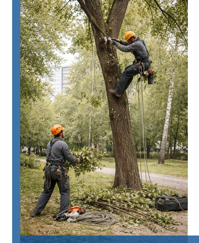 Санитарная обрезка деревьев в Норильске, профессионально и безопасно