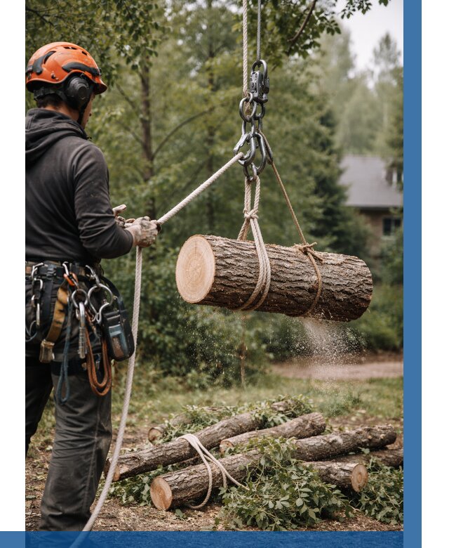 Валка деревьев частями в Норильске от 7789 р. | ВЫСОТНИК-Нрл