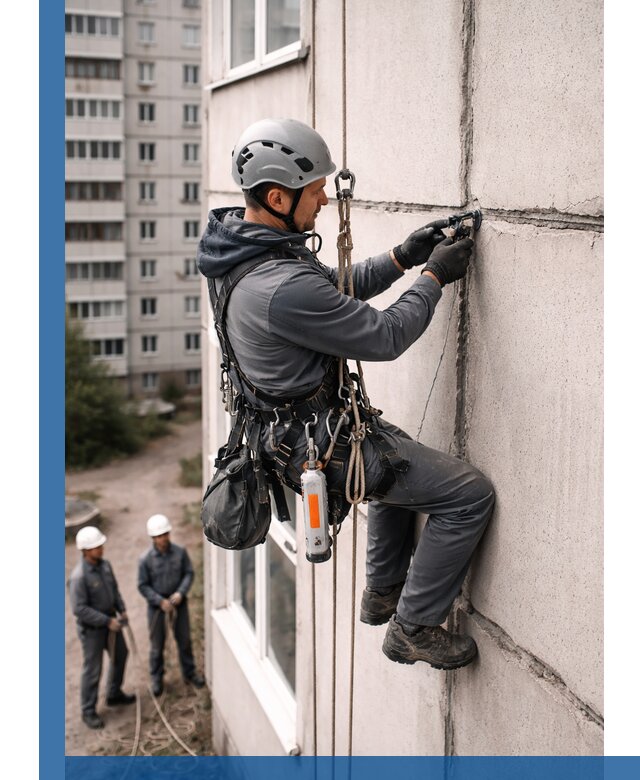 Обследование межпанельных швов и герметизация в Норильске