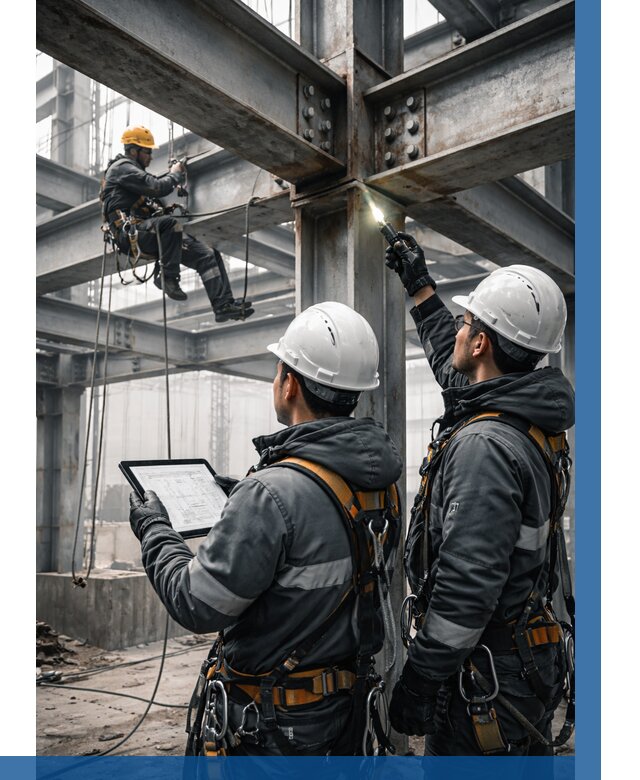 Обследование металлоконструкций в Норильске от 5712 р. | ВЫСОТНИК-Нрл